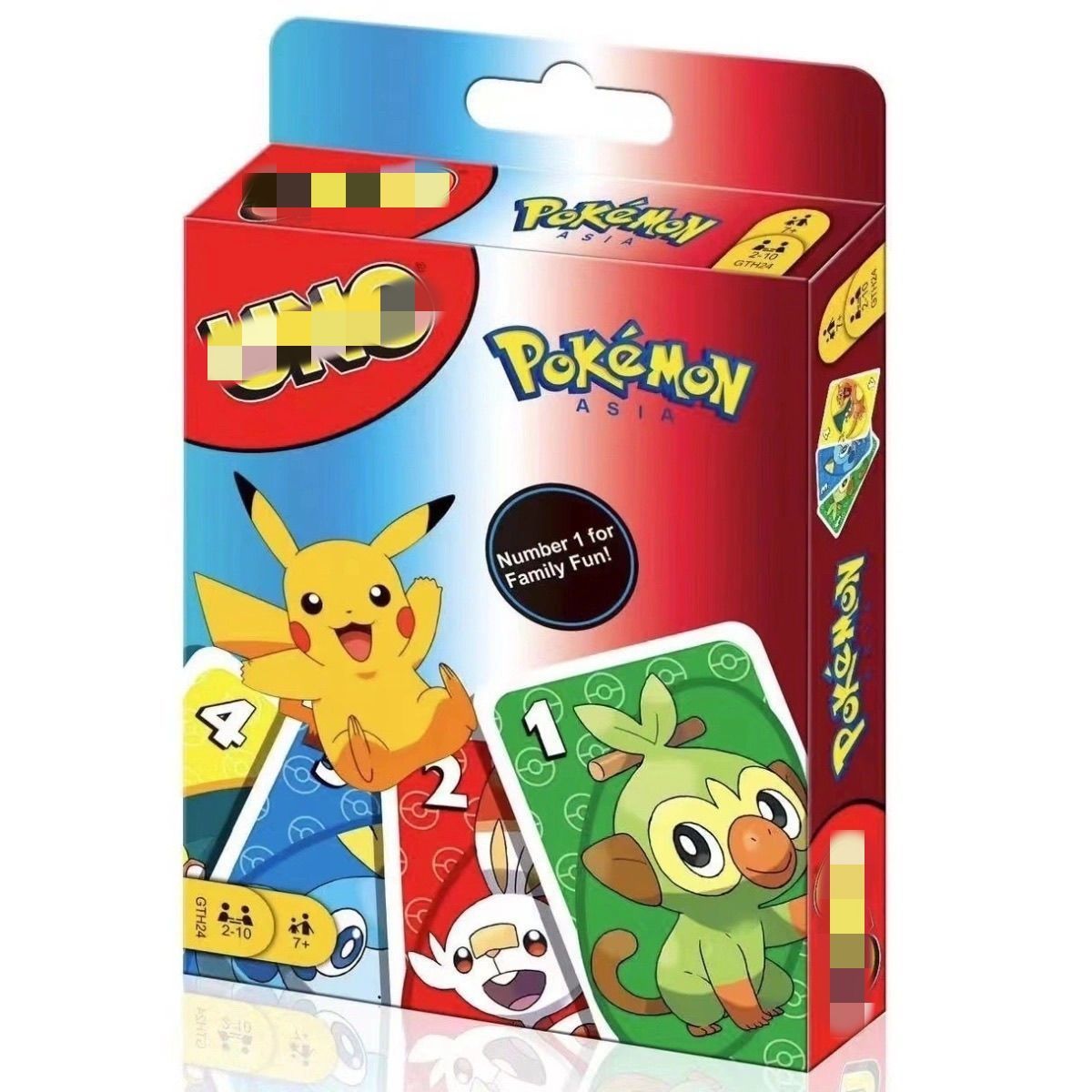 Party Games Kids And Adults - Gra karciana Pokemon, gra planszowa dla