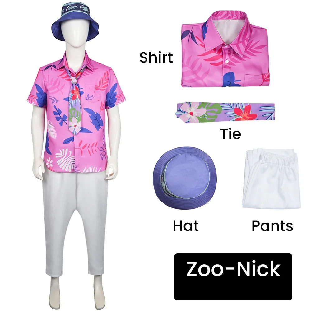 Party Games Kids And Adults - Kostium cosplay Nicka Wilde'a z filmu