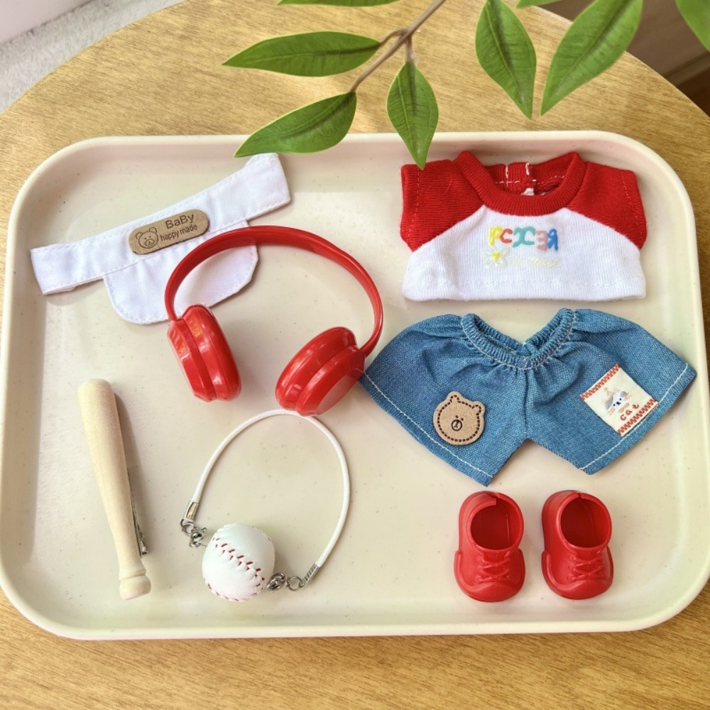 Party Games 15 In 1 - Ubranka dla lalek Labubu 15/17 cm,