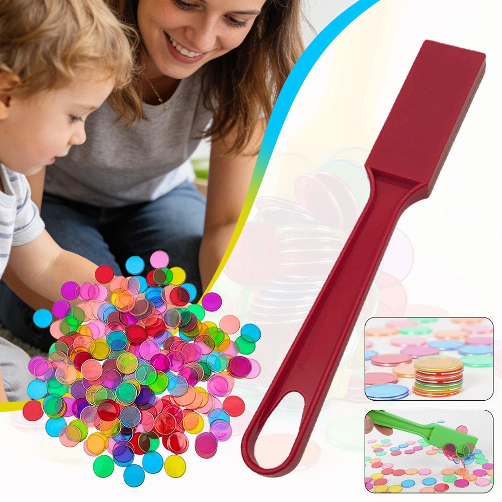 Party Games Bingo - Magnetyczne żetony Montessori do gry Bingo