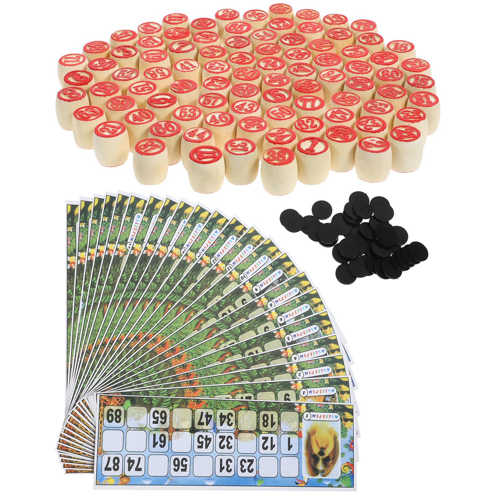 1 zestaw Drewniane Figury Szac – Party Games Bingo recenzja i cena