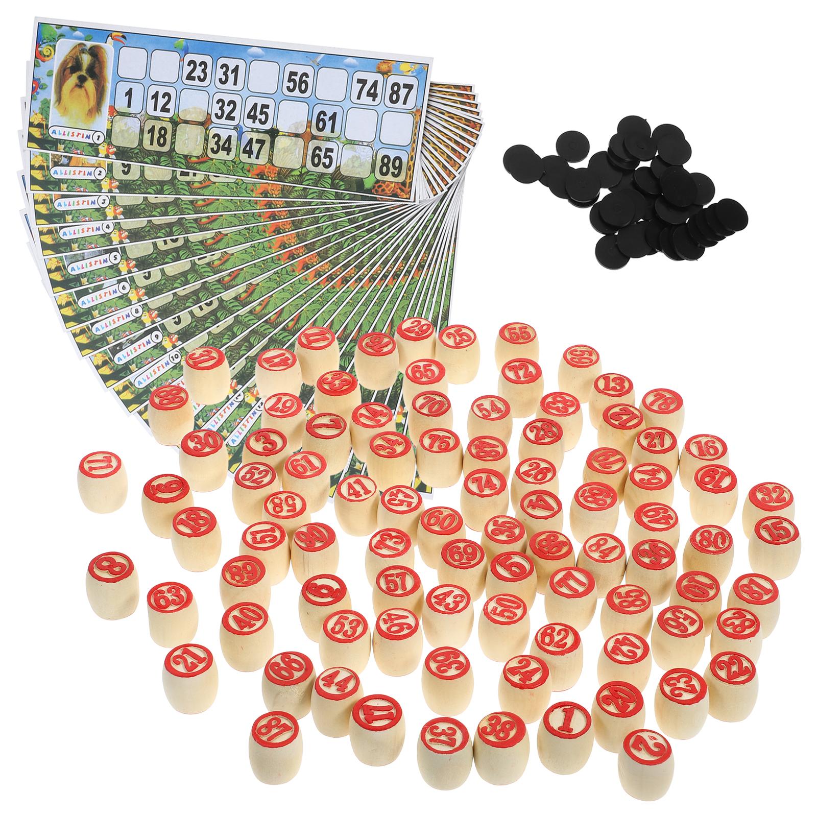1 zestaw Drewniane Figury Szac – Party Games Bingo recenzja i cena