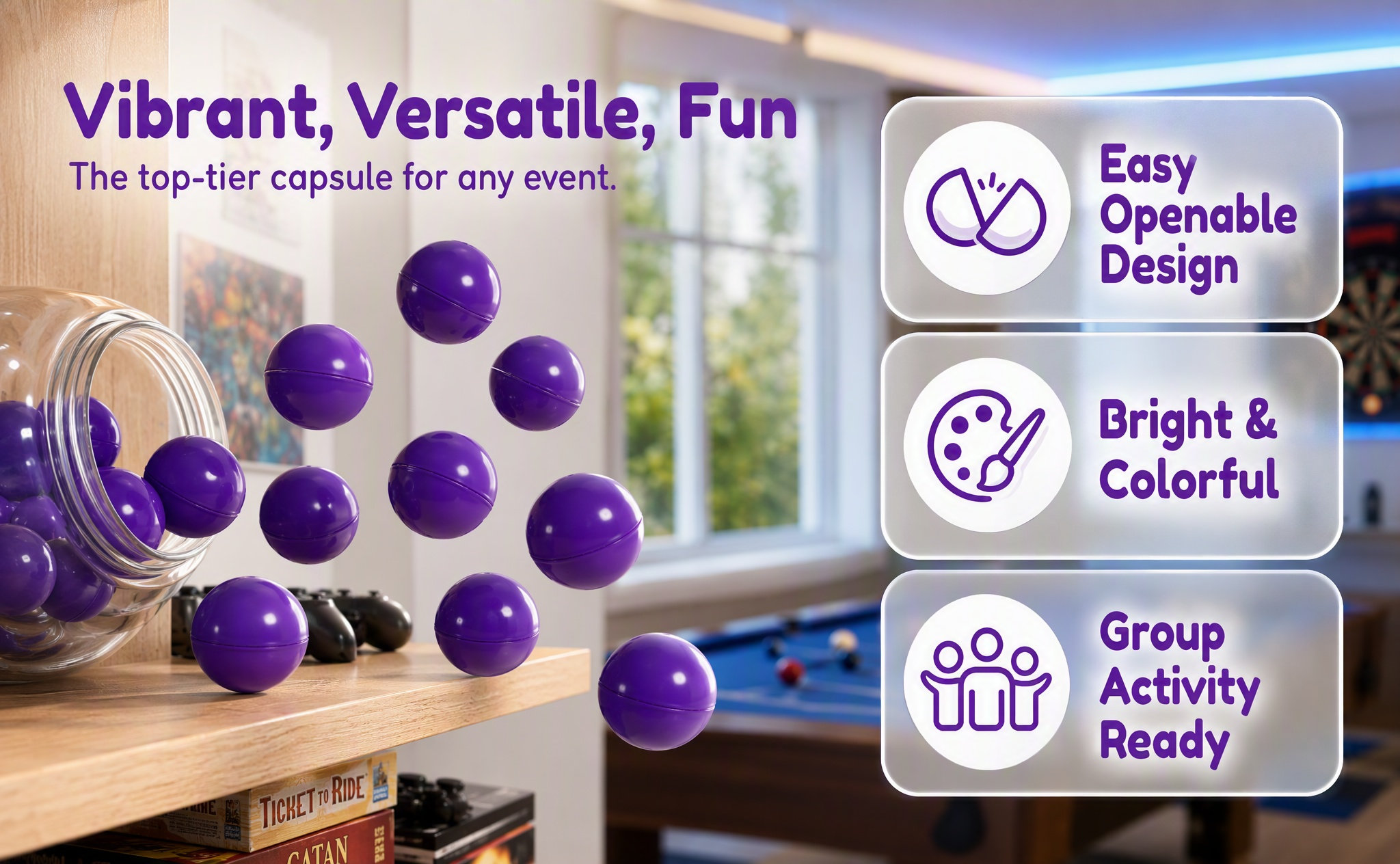 20 szt. Kulki do loterii, jedn – Party Games Bingo recenzja i cena