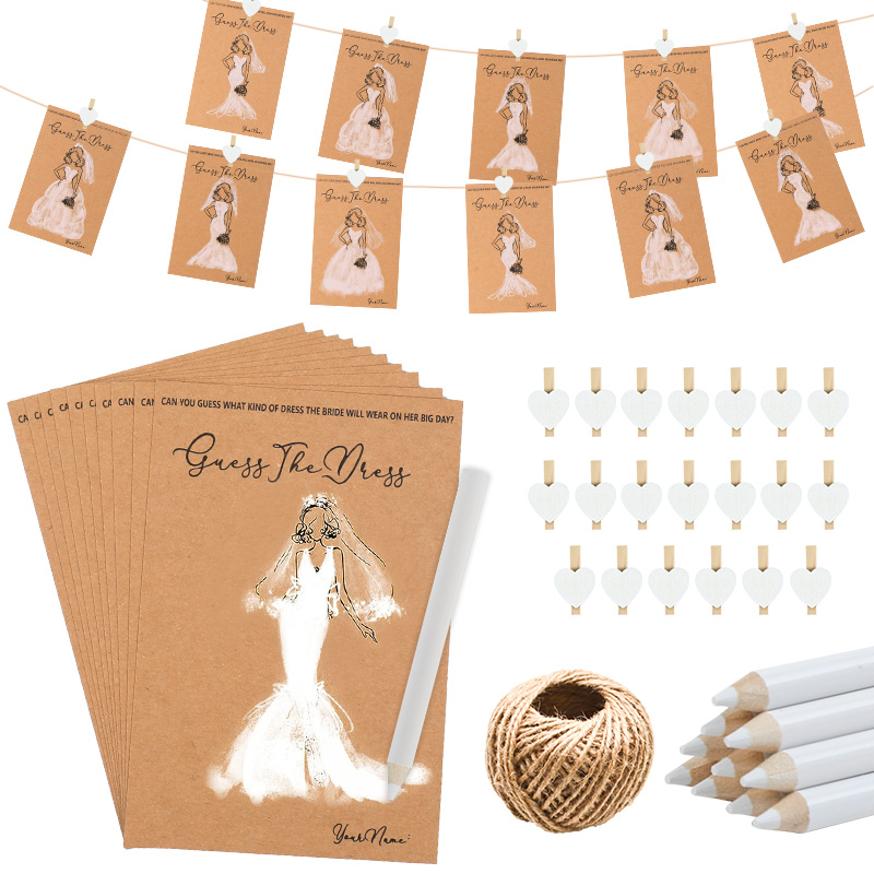 10/20 Zestawów Kart do Gry w S – Party Games Bridal Shower recenzja i cena