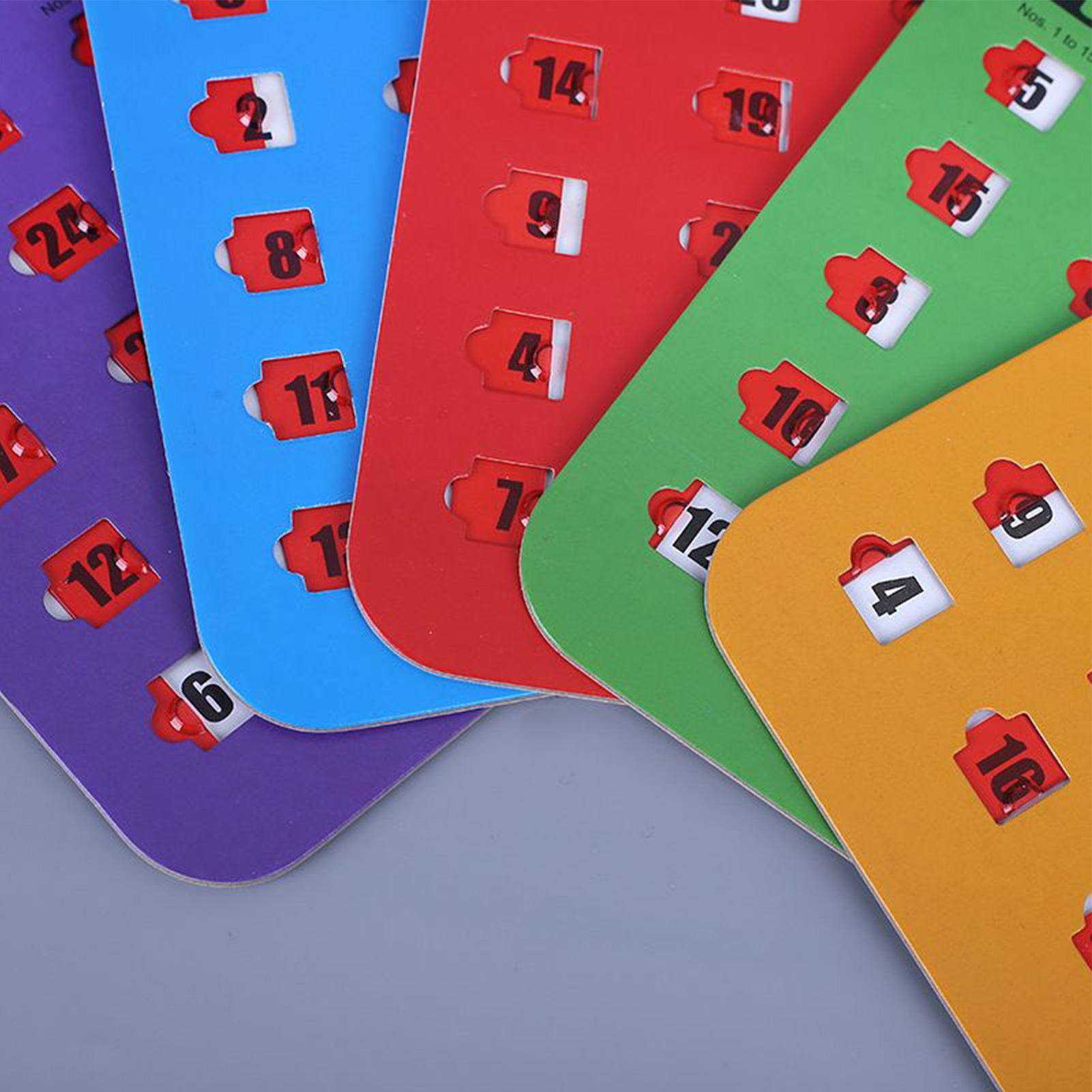 5 szt. Karty do gry Bingo z pr – Party Games Bingo recenzja i cena