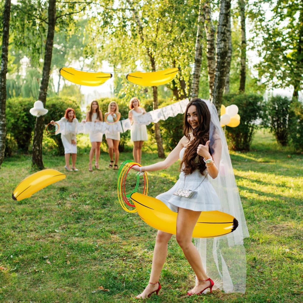60cm nadmuchiwany PVC bananowa – Party Games Bridal Shower recenzja i cena