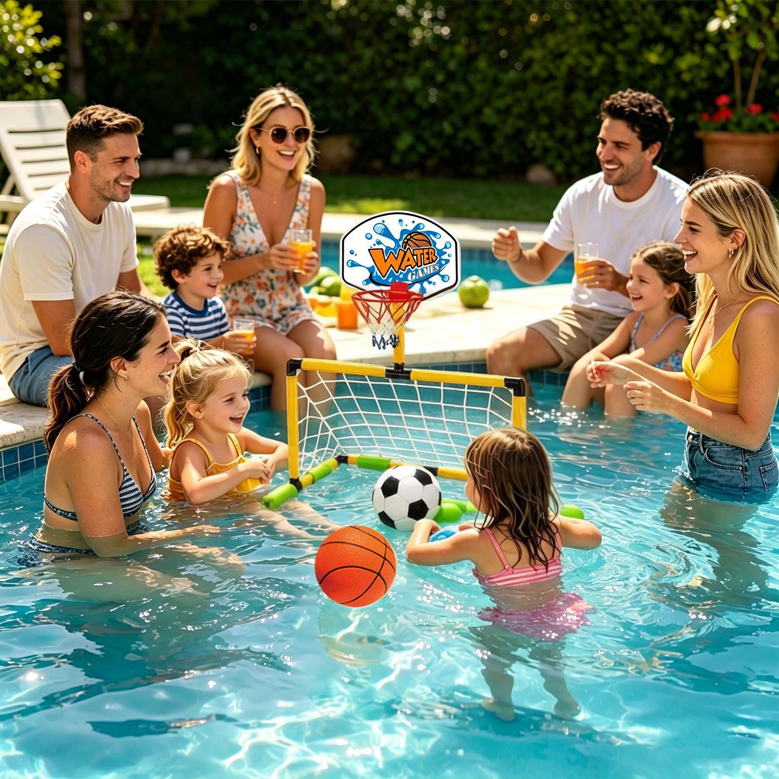 Kosz do koszykówki na basen 2w – Party Games Kids And Adults recenzja i cena