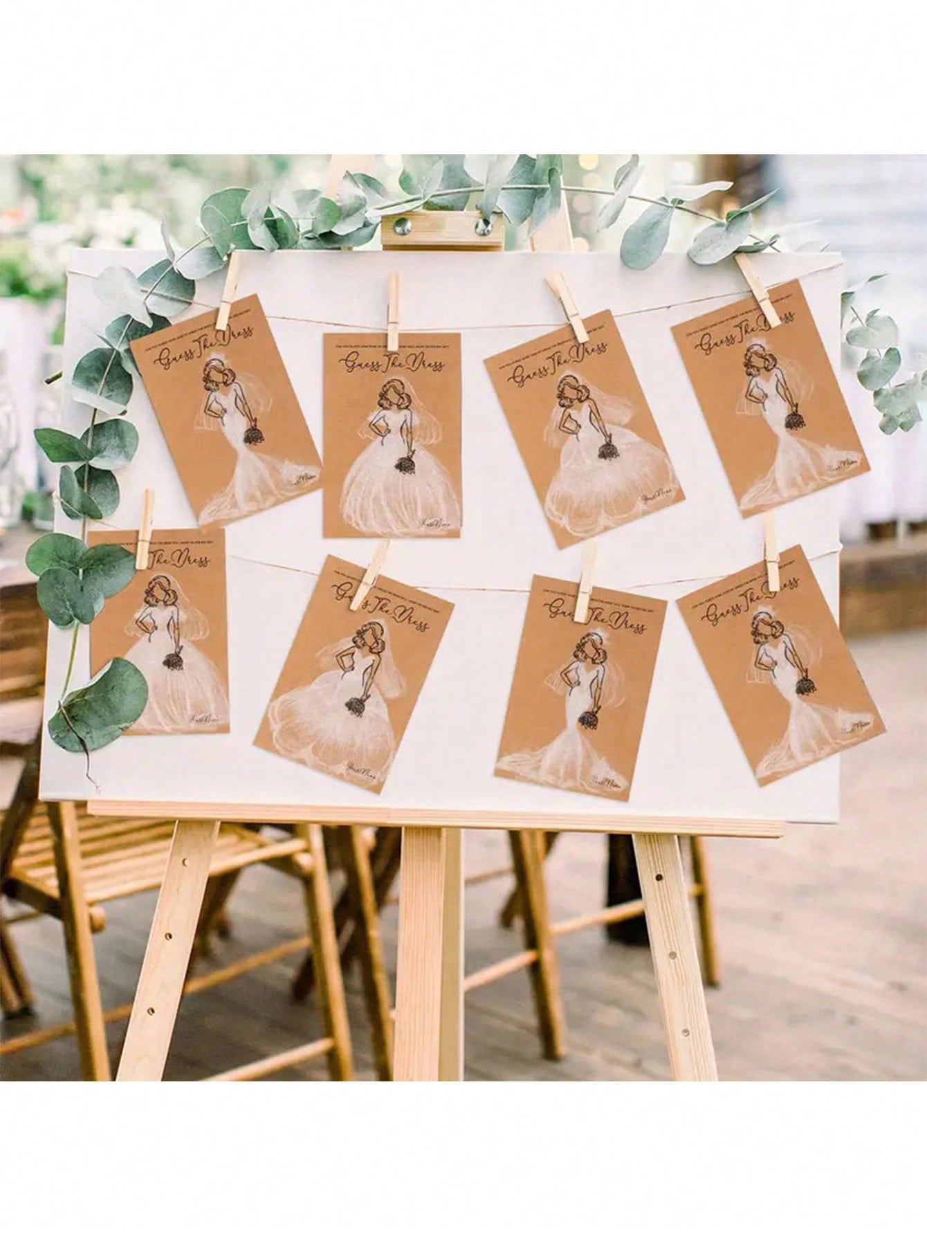 20/40 sztuk sukienka zgadywani – Party Games Bridal Shower recenzja i cena